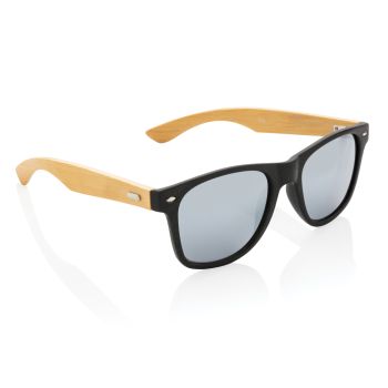 Gafas de sol publicitarias sostenibles Sunshine Negro