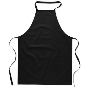 Delantal de cocina personalizado 180 gr/m Kitab Negro