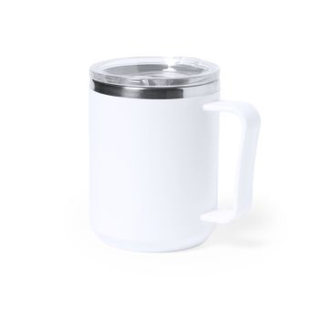Taza térmica de 350 ml Tikam Blanco