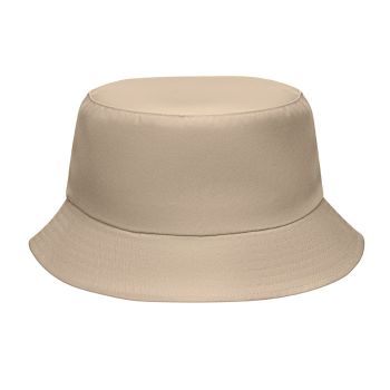 Gorra playa promocional poliéster Emmer Caqui